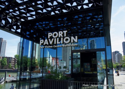 Entrée du Musée maritime du port, Rotterdam, Pays-Bas