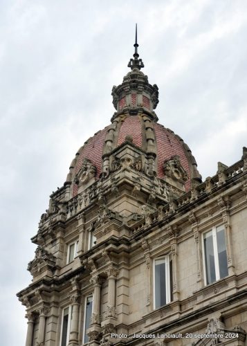 Casa Consistorial, Hôtel de Ville, La Coruña, Galice, Espagne