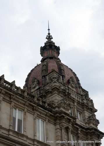 Casa Consistorial, Hôtel de Ville, La Coruña, Galice, Espagne