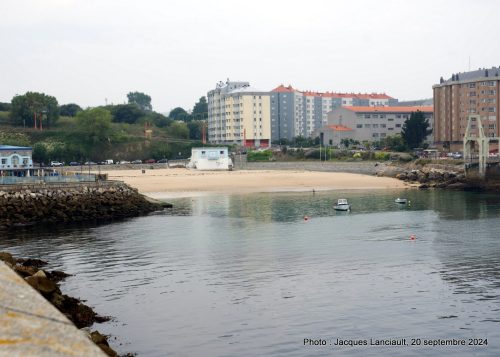Crique de San Amaro, La Coruña, Galice, Espagne