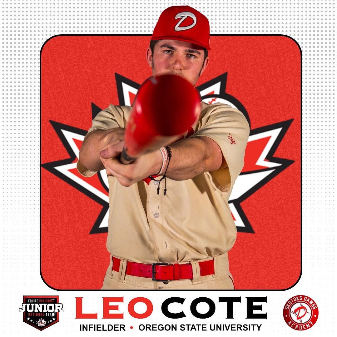 Avec son troisième coup sûr du match, Léo Côté donne la victoire aux Dawgs d'Okotoks!