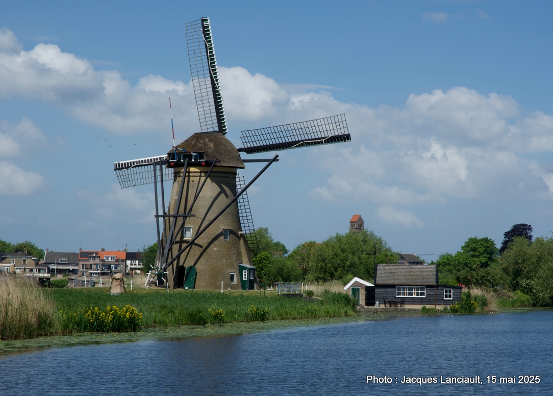 Les magnifiques moulins à vent de Kinderdijk… au cœur d’un polder néerlandais! (1re partie)