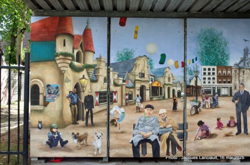 Vie de quartier, Museumstraat, Rotterdam, Pays-Bas