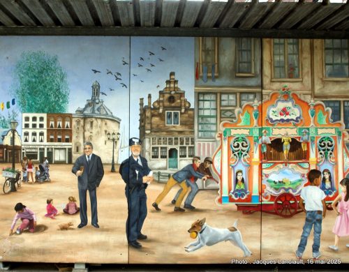 Vie de quartier, Museumstraat, Rotterdam, Pays-Bas