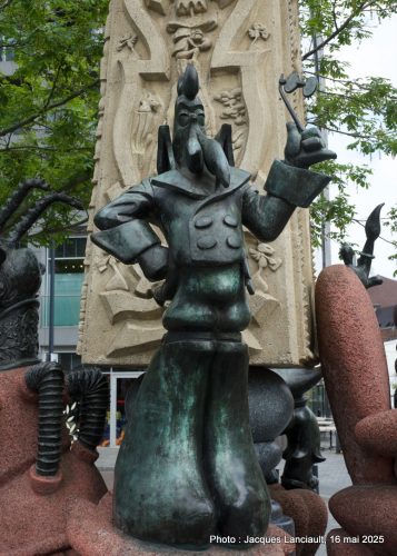 Hommage à Marten Toonder, Rotterdam, Pays-Bas