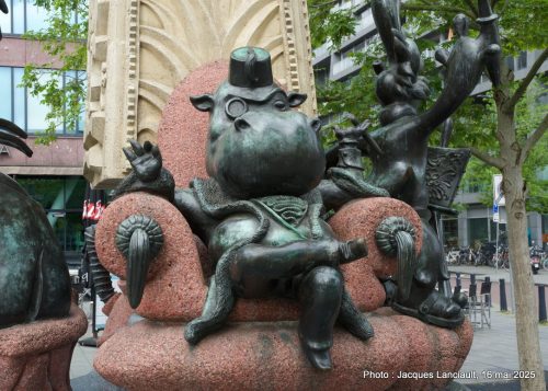 Hommage à Marten Toonder, Rotterdam, Pays-Bas