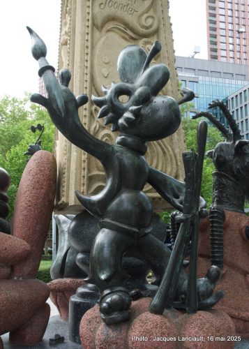 Hommage à Marten Toonder, Rotterdam, Pays-Bas