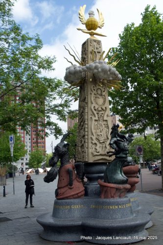 Hommage à Marten Toonder, Rotterdam, Pays-Bas