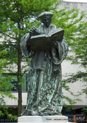 Statue d’Érasme, Rotterdam, Pays-Bas
