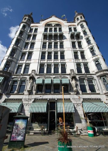 Witte Huis, Maison blanche, quartier Oude Haven, Rotterdam, Pays-Bas