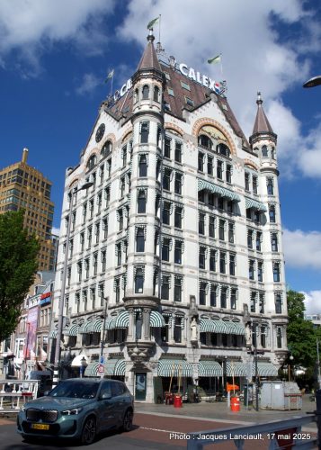 Witte Huis, Maison blanche, quartier Oude Haven, Rotterdam, Pays-Bas