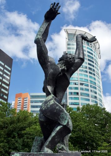 Mémorial La ville détruite, Rotterdam, Pays-Bas