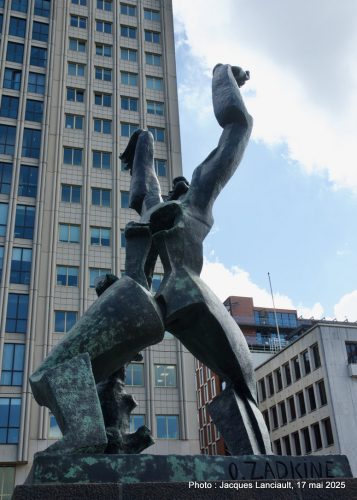 Mémorial La ville détruite, Rotterdam, Pays-Bas