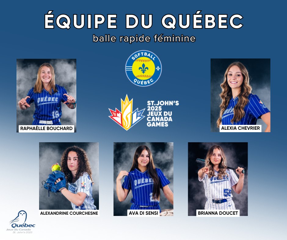 L’équipe féminine de softball du Québec amorce le tournoi des « Jeux du Canada » aujourd’hui