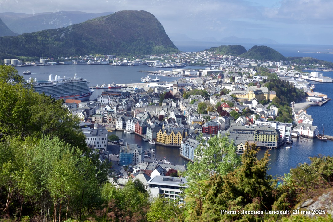 Vue sur Ålesund, Norvège