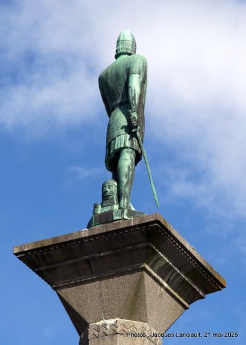 Colonne Olaf Tryggvason, Torvet, Trondheim, Norvège