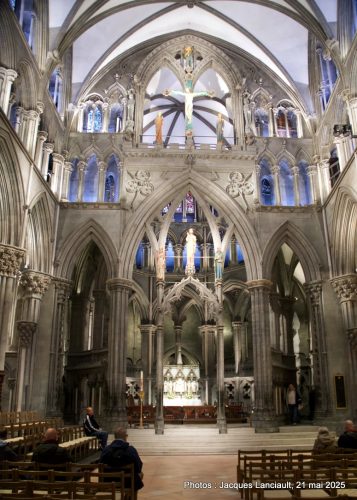 Octogone, cathédrale de Nidaros, Trondheim, Norvège