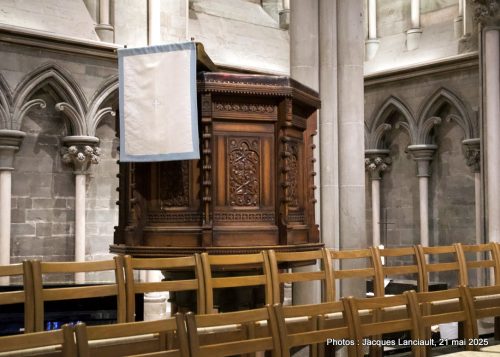 Chaire, cathédrale de Nidaros, Trondheim, Norvège