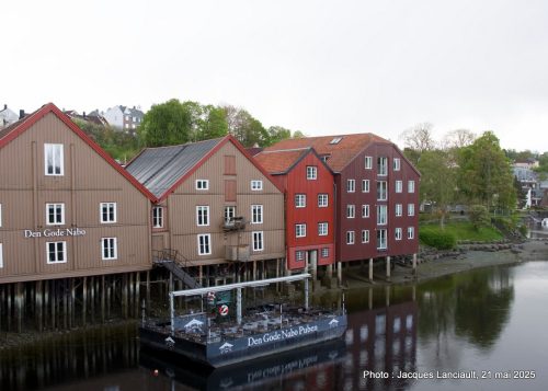 Rivière Nidelva, Trondheim, Norvège
