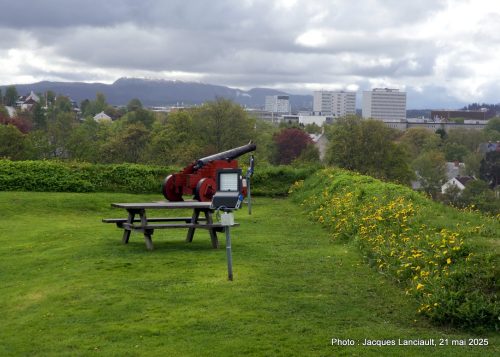 Forteresse Kristiansten, Trondheim, Norvège