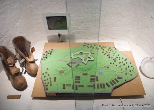 Maquette, Forteresse Kristiansten, Trondheim, Norvège