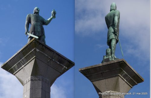 Colonne Olaf Tryggvason, Trondheim, Norvège