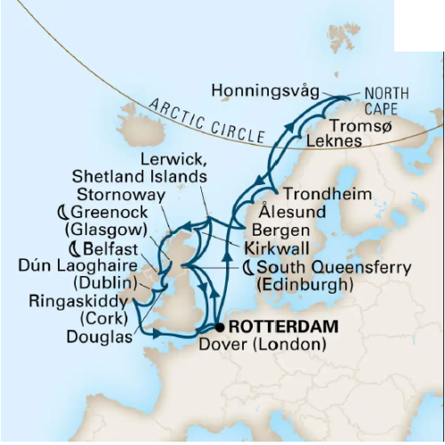 MS Nieuw Statendam, Holland America