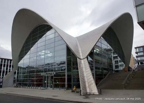 Bibliothèque, Tromsø, Norvège