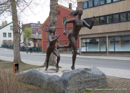 Coureuses, Tromsø, Norvège