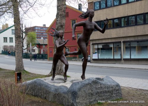Coureuses, Tromsø, Norvège