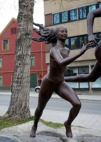 Coureuses, Tromsø, Norvège