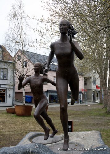 Coureuses, Tromsø, Norvège