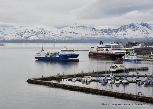Port,Tromsø, Norvège