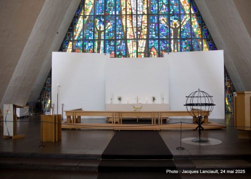 Maître-autel, cathédrale arctique, Tromsø, Norvège