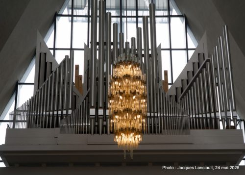 Orgue, cathédrale arctique, Tromsø, Norvège