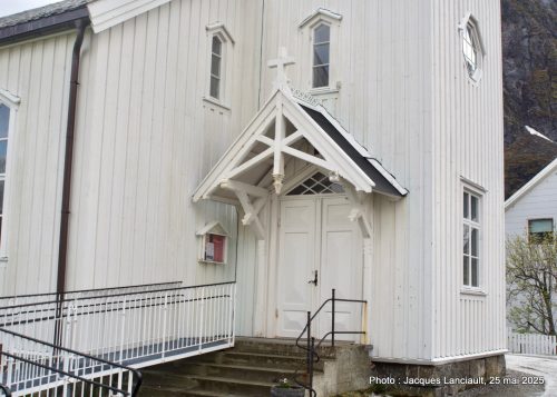 Église de Reine, Reine, archipel des îles Lofoten, Norvège