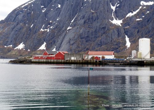 Port, Sund, îles Lofoten, Norvège