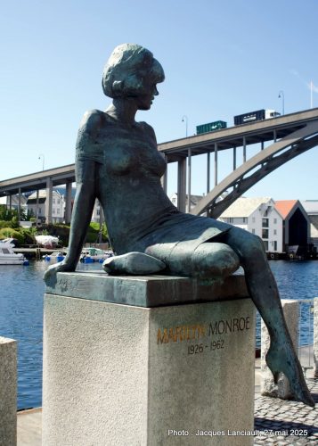 Marilyn Monroe, Haugesund, Norvège