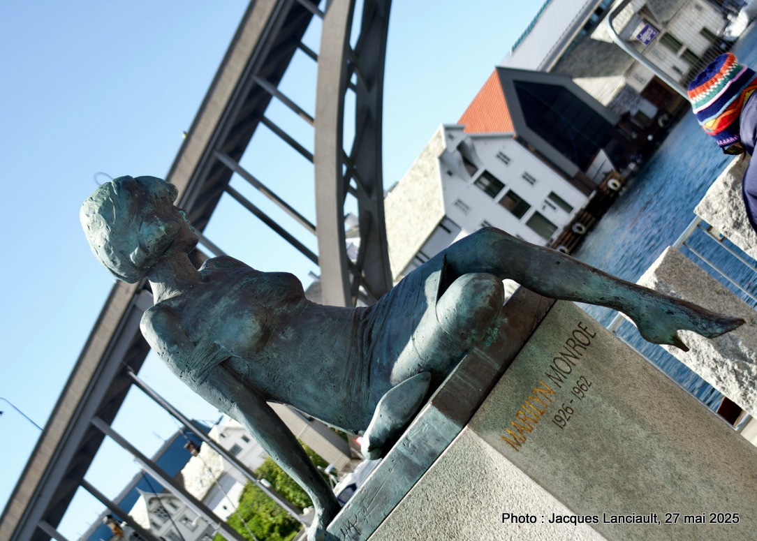 Marilyn Monroe, Haugesund, Norvège