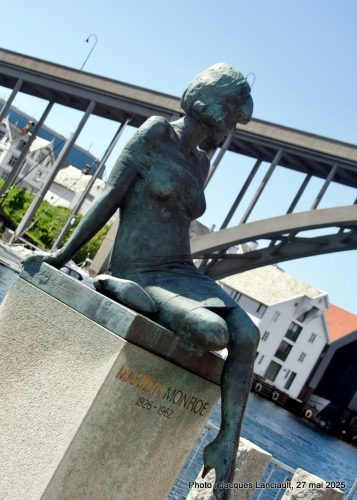 Marilyn Monroe, Haugesund, Norvège