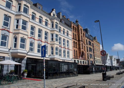Rive du Smedasundet, Haugesund, Norvège