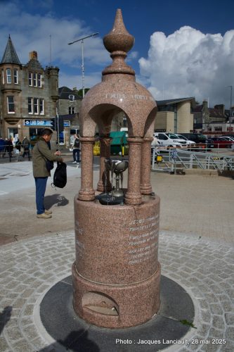 Diana Memorial Fountain, Lerwick, îles Shetland, Écosse, Royaume-Uni