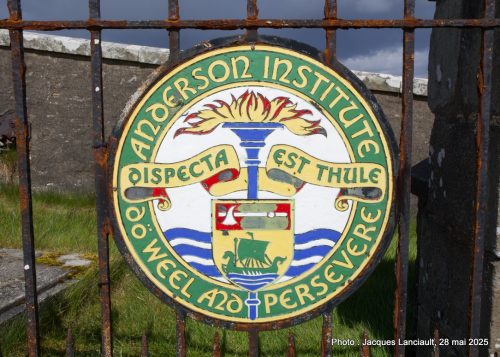 Ex-institut d’éducation Anderson, Lerwick, îles Shetland, Écosse, Royaume-Uni