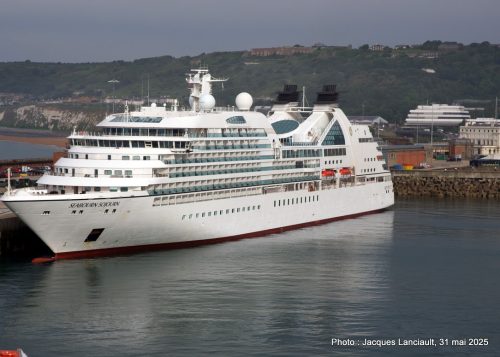 Seabourn Sojourn, Douvres, Angleterre, Royaume-Uni
