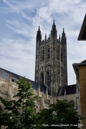 Tour centrale, cathédrale de Canterbury, Angleterre, Royaume-Uni 