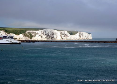 Falaises blanches, Douvres, Angleterre, Royaume-Uni