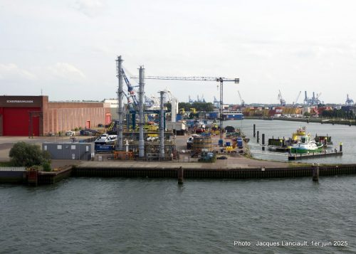 Installations portuaires, Rotterdam, Pays-Bas