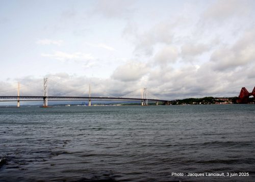 Pont du Forth, South Queensferry, Écosse, Royaume-Uni