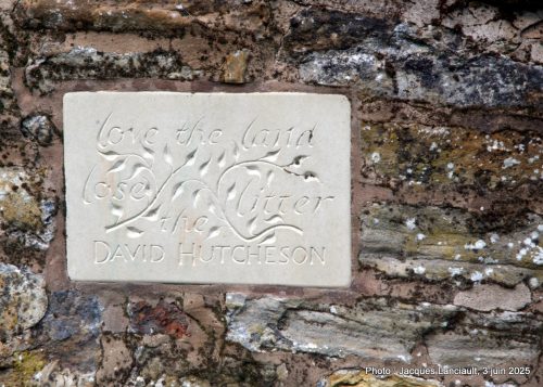 Jardin de Hawthorn Bank, South Queensferry, Écosse, Royaume-Uni