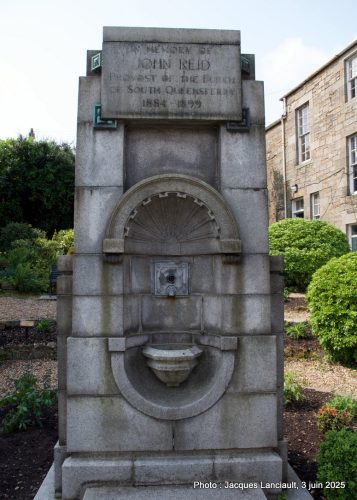 Monument John Reid, South Queensferry, Écosse, Royaume-Uni